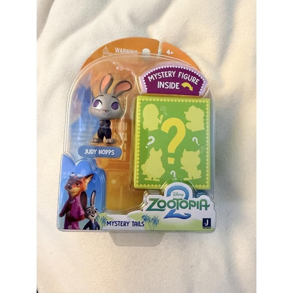 Disney Other - Zootopia 2 Judy Hopps Plus Mystery Figure Mystery Tails NEW in BOX